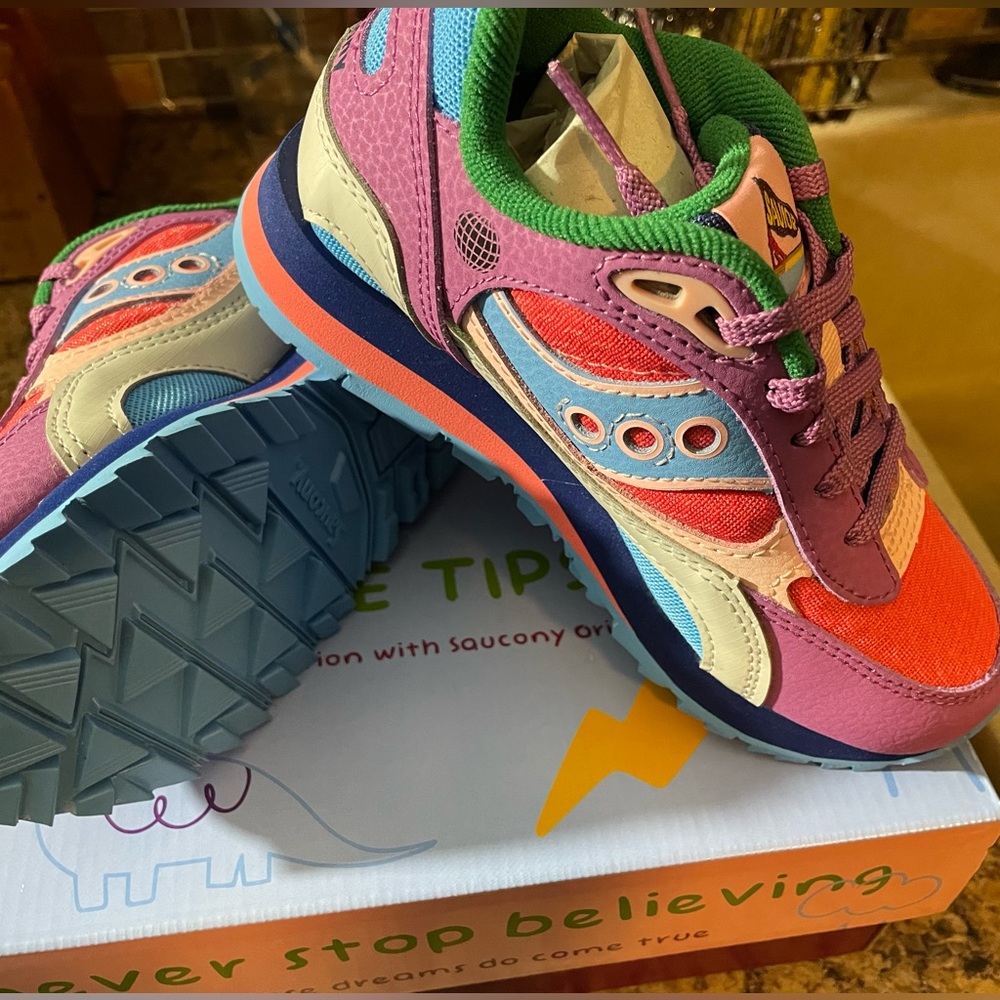 JaetipsxSaucony kids shoe